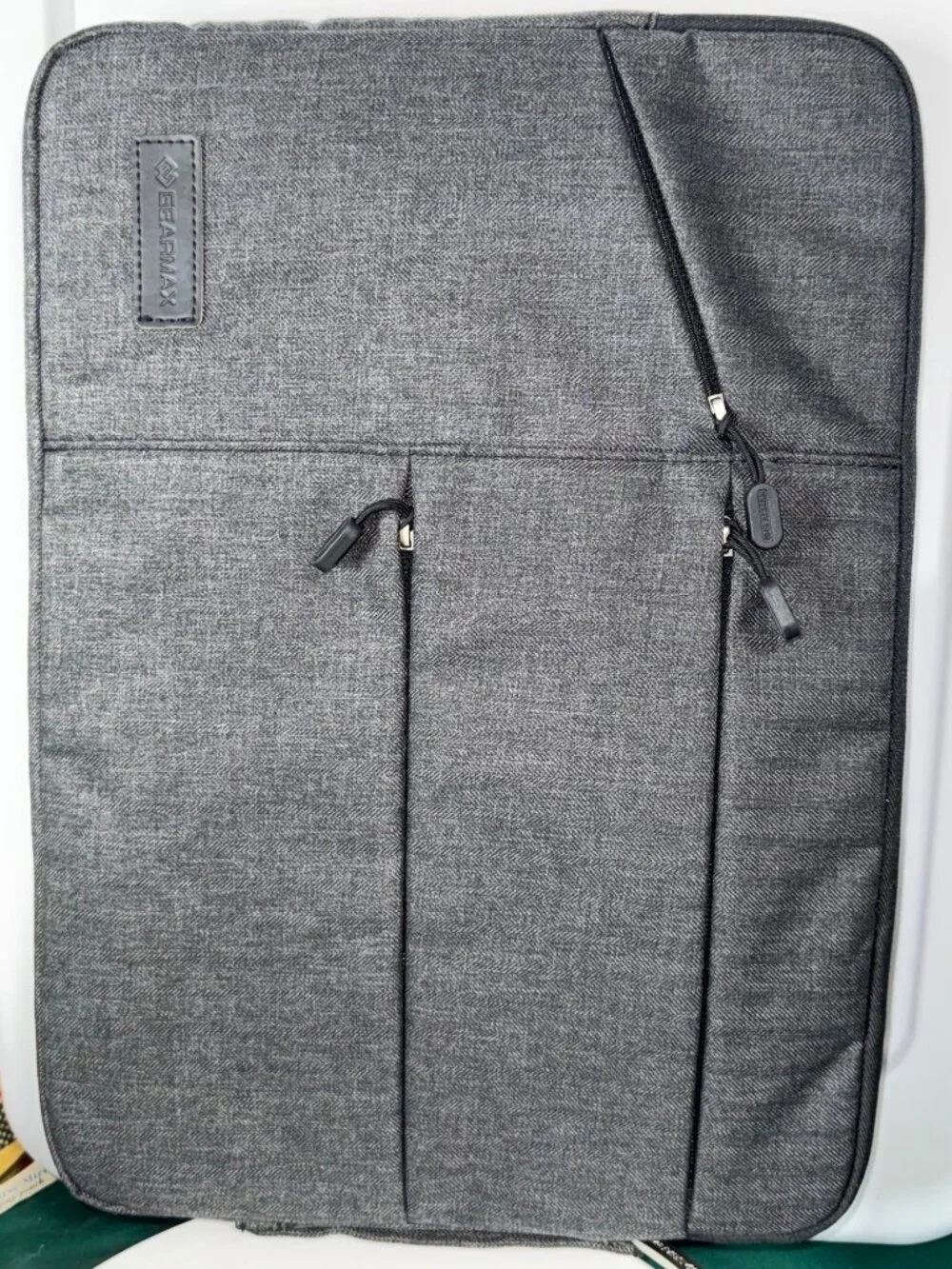Gearmax Laptop Sleeve Case With Handle & Zipper Compartments